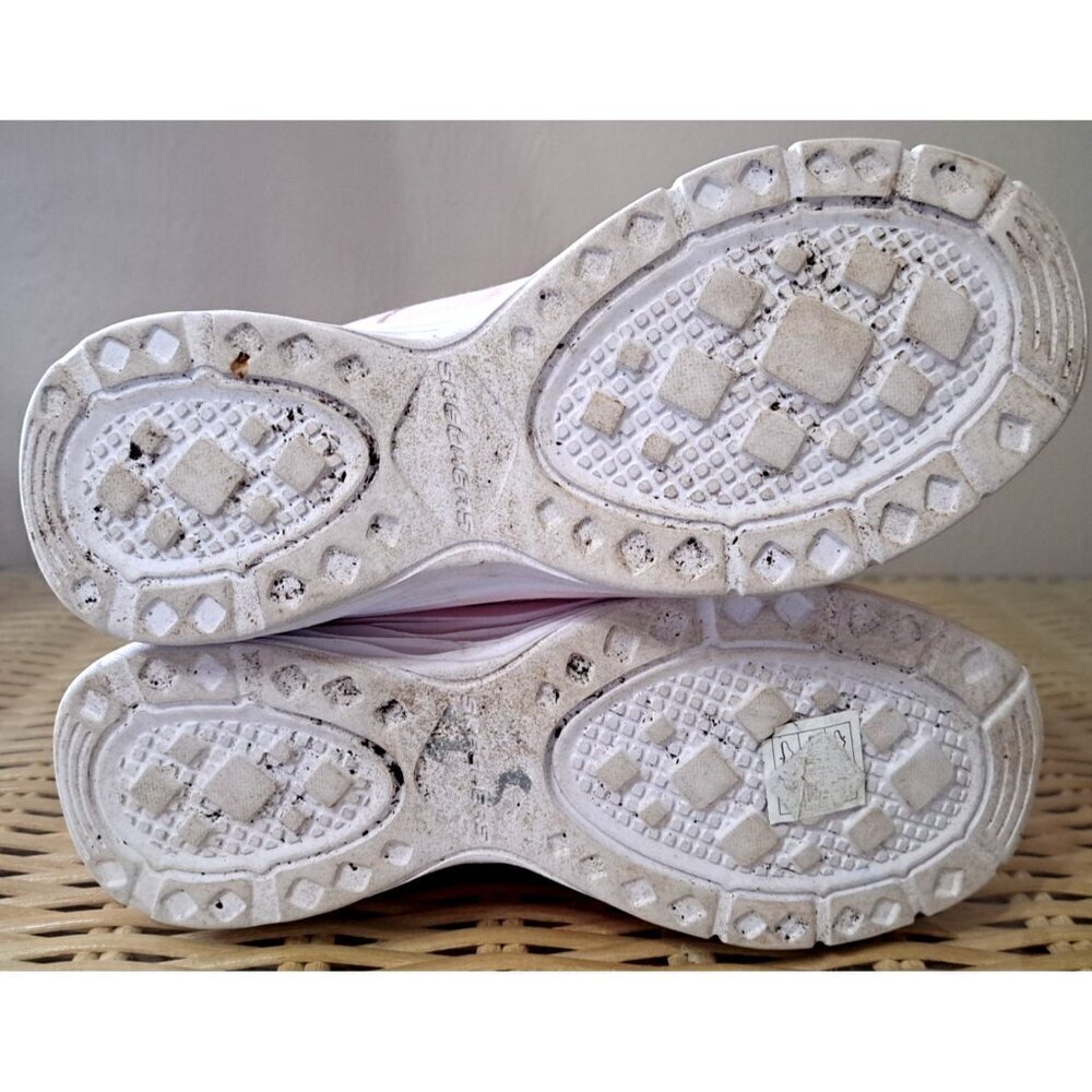 Skechers Women's 4 Pink Low Cut Slip On Hook & Loop Sneakers - Picture 8 of 8